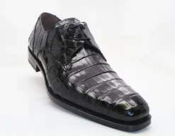 Anderson Crocodile Oxford Black