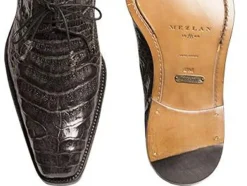 Anderson Crocodile Oxford Grey