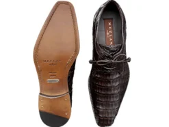 Anderson Crocodile Oxford Brown