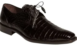 Anderson Crocodile Oxford Black