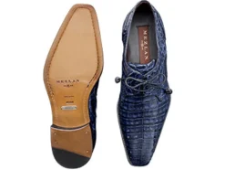 Anderson Crocodile Oxford Blue