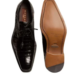 Anderson Crocodile Oxford Black