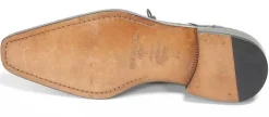 Anderson Crocodile Oxford Burgundy