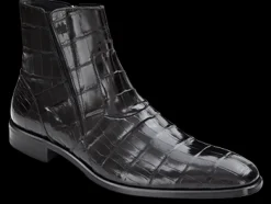 Belucci Alligator Boot Black