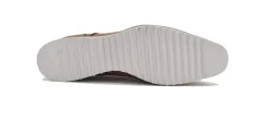 Burnished Calfskin Lace-Up Shoe Burgundy