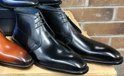 Calfskin Chukka Boot Black