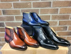 Calfskin Chukka Boot Black
