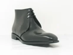 Calfskin Chukka Boot Black