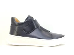 Calfskin High Top Sneaker Grey