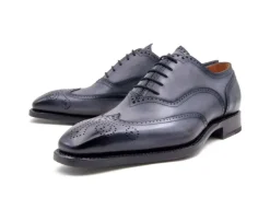 Calfskin "Luke" Wingtip Oxford Grey