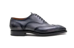 Calfskin "Luke" Wingtip Oxford Grey