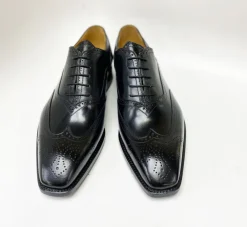 Calfskin "Luke" Wingtip Oxford Black