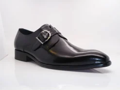 Calfskin Monkstrap Black