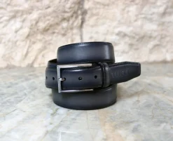 Calfskin Monkstrap Grey