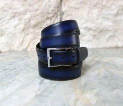 Calfskin Monkstrap Navy