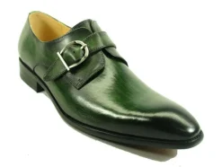 Calfskin Monkstrap Olive