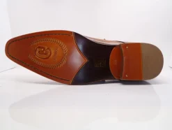 Calfskin Monkstrap Rust/Tan