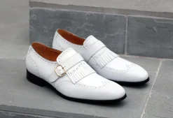 Calfskin Slip-On Shoe White