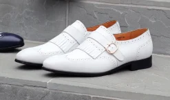 Calfskin Slip-On Shoe White