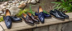 Calfskin Slip-On Tasseled Loafer Chestnut