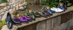 Calfskin Slip-On Tasseled Loafer Chestnut