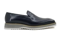 Calfskin Slip-On Venetian Loafer Black