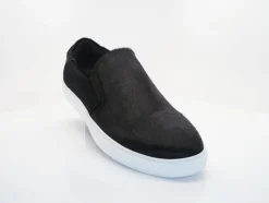 Carrucci by Maurice Pony Hair Slip-On Sneaker Black