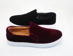 Carrucci by Maurice Velvet Slip-On Sneaker Black