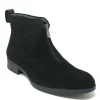 Carrucci Suede Slip-On Boot Black