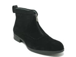 Carrucci Suede Slip-On Boot Black