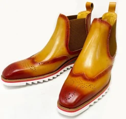 550-19-Cognac/Burgundy