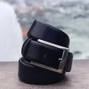 Corrente Calfskin Belt Navy