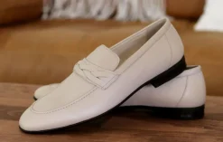 Corrente Deerskin Loafer Beige
