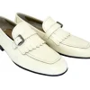 Corrente Deerskin Slip-On Loafer Beige