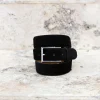 Corrente Suede Belt Black