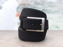 Corrente Suede Belt Black