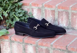 Corrente Suede Belt Black