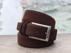 Corrente Suede Belt Brown