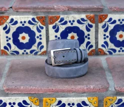 Corrente Suede Belt Grey