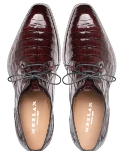 Cratos Crocodile Derby Burgundy