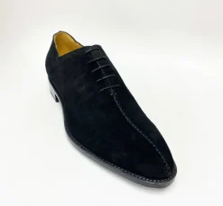 Derrick Suede Lace-Up Oxford Black
