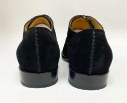 Derrick Suede Lace-Up Oxford Black