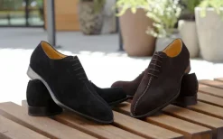 Derrick Suede Lace-Up Oxford Black