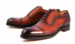 Gaelic Cap Toe Oxford Camel