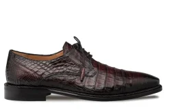 Giovane Crocodile Derby Burgundy