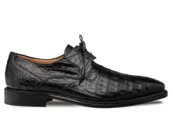 Giovane Crocodile Derby Black