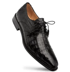 Giovane Crocodile Derby Black