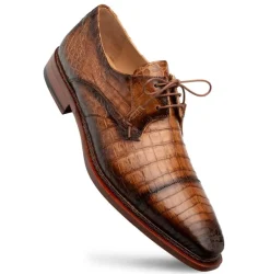 Giovane Crocodile Derby Camel