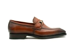 Harry Lama Skin Slip-On Loafer Cognac