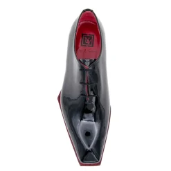 Jason Spade Patent Leather Lace-Up Oxford Black